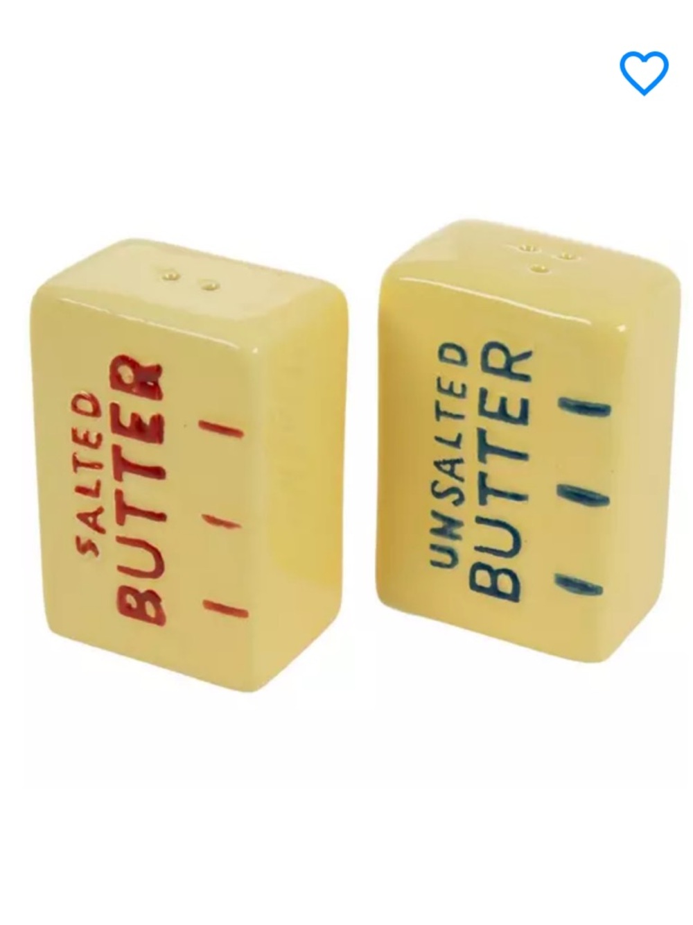 Ceramic Butter Stick Salt & Pepper Shakers - Yellow Hobby Lobby Spring 2026